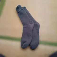 まるで毛布な裏起毛ソックス1足　25-27cm ルームソックス