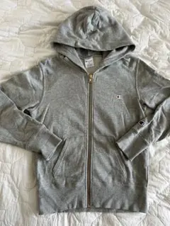 Champion グレー フルジップパーカー 150