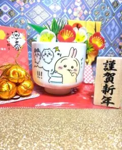 ちいかわおちょこ2 とりたいよ水分 うさぎ ちいかわ ハチワレ