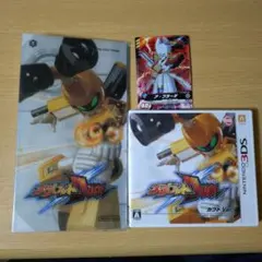 3DS メダロットDUAL（デュアル） カブトVer. 特典カード、ファイル付き