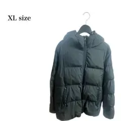 GU XLサイズ ブラック ダウンジャケット