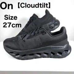 良品☆On Cloudtilt クラウドティルト ブラック 27cmのサムネイル