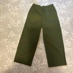 オリーブグリーン ワークパンツ
