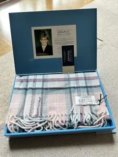 LOCHCARRON チェック柄カシミヤマフラー