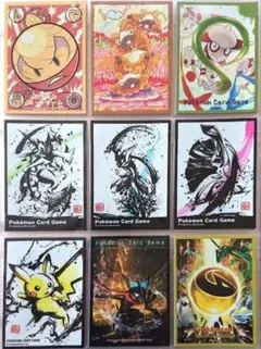 ポケモンカード デッキシールド キャラクタースリーブ 9種類 バラ売り⑱