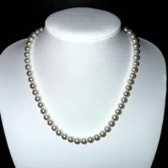 【K14WG】あこや パール ネックレス 7.0～7.2mm 41cm