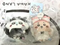 ちいかわ季節だもんマスコット　モモンガ　古本屋　かにちゃん　２点　ちいかわ