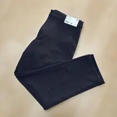 ユニクロ　ウォームストレッチパンツ M ダークグレー　裾丈直し済み