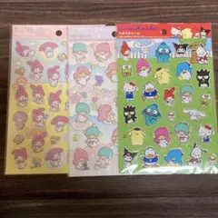 ダイソー サンリオ キャラクターズ キキララ マイメロペタペタシール