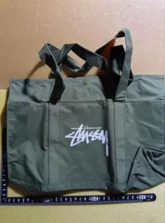 Stussy トートバッグ カーキのサムネイル