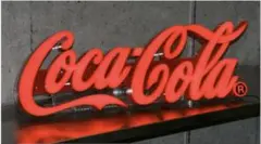 ペニージャパン社製 コカ・コーラ レタリングサイン - メルカリ
