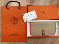 HERMES エルメス  ドゴン レクトヴェルソ　ローズピンク　未使用品