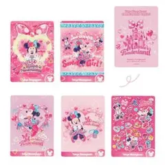 ミニーマウス コレクションカードセット　ミニー ファンダーランド ミニパル
