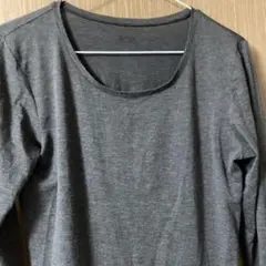 UNIQLO HEATTECH 長袖ヒートテックB86-92cm ダークブラウン