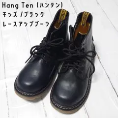 Hang Ten キッズ レースアップブーツ ブラック 18cmのサムネイル