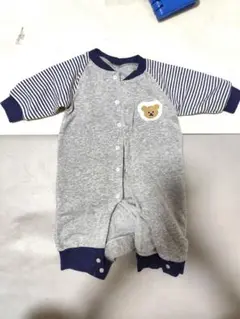フリースロンパース　2枚セット