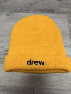 drew house ニット帽 イエロー ジャスティンビーバー