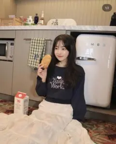 My little world ぷにさんRetro heart patch