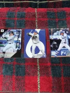特価☆匿名配送☆カルビープロ野球チップスカード2024中田&中村&度会3枚セット