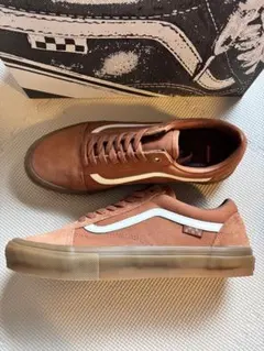 Vans skate Old Skool ブラウン スニーカー　27.5㎝