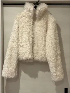 CIEL’AIR ボアジャケット アイボリー ふわふわ フリーサイズ【未使用品】