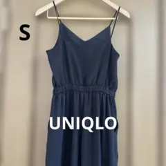 UNIQLOサロペットブラックSサイズ オールインワン