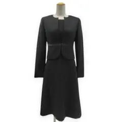 東京ソワール Social time ブラックフォーマル 礼服 7号 8496