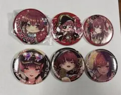hololive 宝鐘マリン 缶バッジまとめ売り