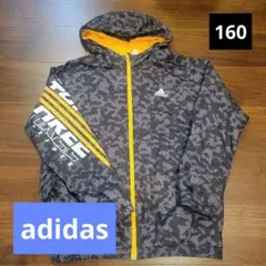 最終値下げ★adidas 【size160】迷彩柄 ウィンドブレーカー