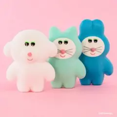 むにゅのふわふわフロッキーコレクション(2個セット)