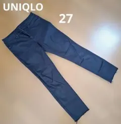 UNIQLO♡スキニーパンツ　27 　ウルトラストレッチ　ボトムス　黒スキニー