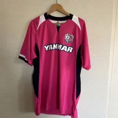 1時間限定値下げ YANNAR ピンク サッカーシャツ Lサイズ