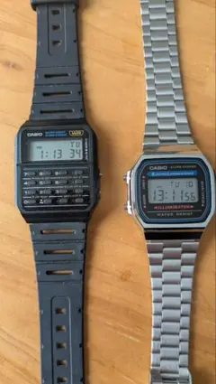 CASIO デジタル腕時計 2点セット
