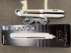 中古 Panasonic ストレートアイロン EH-HSOJ ホワイト - メルカリ