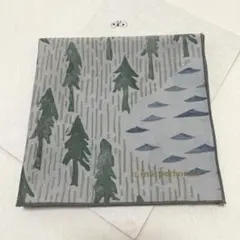 ハンドメイド＊ミナペルホネン　ハンカチ＊one day グレー