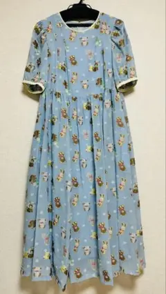 yukiemon ぬいぬいジャガードワンピース