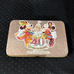 ディズニー 40周年 缶