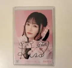 イコールラブ イコラブ 音嶋莉沙 直筆 ピンキー衣装　ヨリ