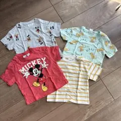 ディズニー半袖Tシャツ4枚セット　サイズ:74,6-9M