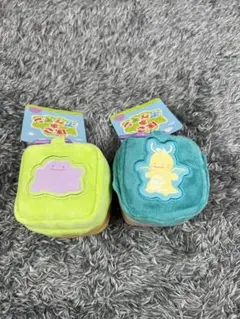 カラビナ付きスクエアポーチ ぽこあポケモン うすいろピカチュウ