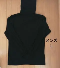 ② タートルネック　黒　Ｌ