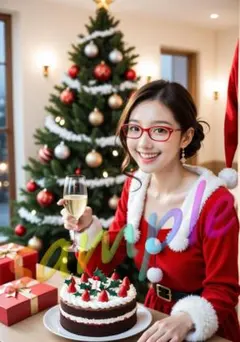 NCH005【1点物】 A4ポスター AI 写真 リアル 美女 グラビア 彼女