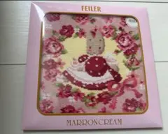 FEILER フェイラー　サンリオ マロンクリーム　ハンカチ