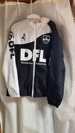 DFLナイロンジャケット ブラック/ホワイト