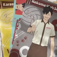 ハイキュー！！　ココス　黒尾鉄朗　月島蛍　クリアファイル