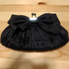 green label relaxing ブラッククラッチバッグ