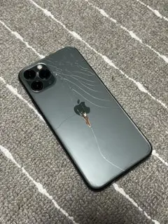 iPhone 11 Pro ミッドナイトグリーン 64GB SIMフリー 背面割