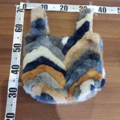 マルチカラーファートートバッグ