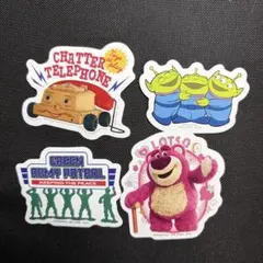 トイ・ストーリー ステッカー 4枚セット