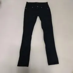 ジーユースキニーデニム ブラック 222-222872/ジーユーストレッチデニム